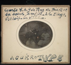 Porträt von zwei Kindern, Comte Ernest Andre Gabriel de Traz de Budé und seine Schwester Amélie von Jean Gabriel Eynard
