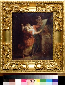 Der Liebesschwur von Jean Honore Fragonard