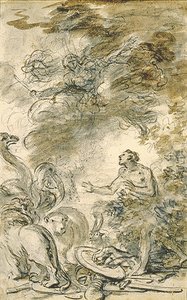 Melissa stellt Astolfo in seine natürliche Form wieder her von Jean Honore Fragonard