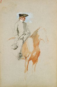 Reiter mit Dreispitz von Jean Louis Ernest Meissonier