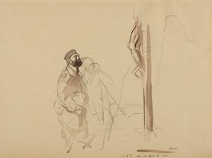 Dort habe ich den Priester beendet von Jean-Louis Forain