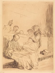 Der Angeklagte und das Kind von Jean-Louis Forain