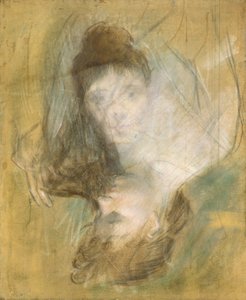 Skizze einer Frau von Jean-Louis Forain