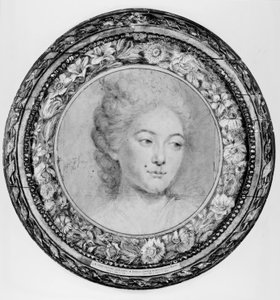 Porträt von Gabrielle de Rochefort, Gräfin de Montillet von Jean-Marc Nattier