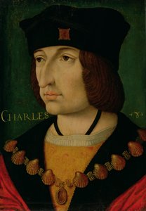 Porträt von Karl VIII. (1470-98) König von Frankreich