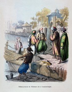 Mahomet Ali kommt in Konstantinopel an, ca. 1847