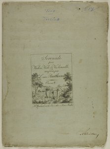 Serenade für Violine, Viola und Cello, komponiert von Ludwig von Beethoven von Jean Andre