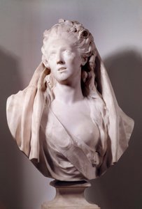 Büste von Sophie Arnould, Sängerin, dargestellt in der Rolle der Iphigenie von Jean Antoine Houdon