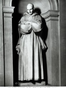 Heiliger Bruno von Köln (Marmor) von Jean Antoine Houdon