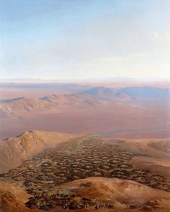 Panoramablick auf die Eroberung der Smala von Abd El-Kader, 16. Mai 1843