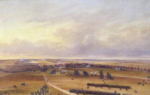 Die Schlacht von Champaubert, 10. Februar 1814, 1849 von Jean Antoine Simeon Fort