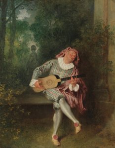 Mezzetin, ca. 1718-20 von Jean Antoine Watteau