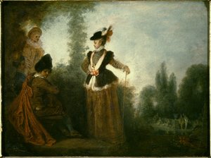 Die Abenteurerin, ca. 1712