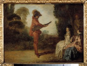 Der Verzauberer von Jean Antoine Watteau