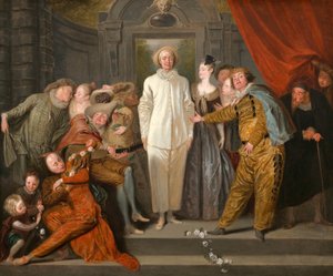 Die italienischen Komödianten, ca. 1720