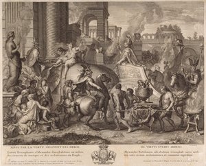 Alexander betritt Babylon von Jean Audran
