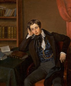 Porträt von Vladimir Nikolaevich Karamzin, 1819-1878, 1935 von Jean Auguste Bard
