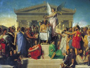Apotheose des Homer, 1827