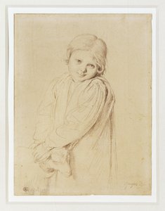 Charlotte-Madeleine Taurel, Tochter des Graveurs von Jean Auguste Dominique Ingres