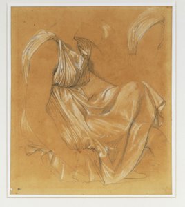 Studie der Draperie einer weiblichen Figur von Jean Auguste Dominique Ingres
