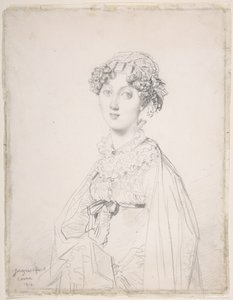 Lady Mary Cavendish-Bentinck (?-1843) von Jean Auguste Dominique Ingres