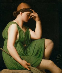 Odysseus. Studie für den Triumph des Homer, um 1850 von Jean Auguste Dominique Ingres