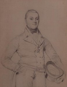 Porträt von Admiral Sir Fleetwood Broughton Reynolds Pellew (1789-1861)