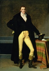Porträt von Joseph-Antoine de Nogent von Jean Auguste Dominique Ingres