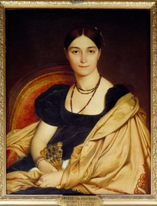 Porträt von Madame de Vaucay (oder Devaucay), geborene von Nittis von Jean Auguste Dominique Ingres