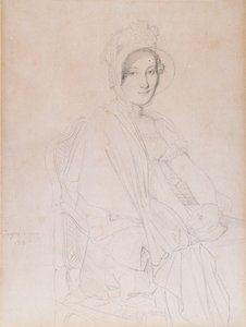 Porträt von Marie Marcoz, später Vicomtesse de Senonnes, 1813