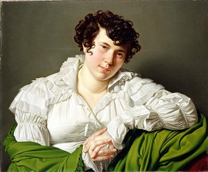Porträt einer jungen Frau von Jean Auguste Dominique Ingres