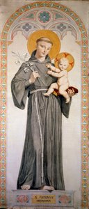Der heilige Antonius von Padua von Jean Auguste Dominique Ingres