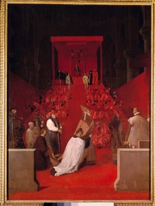Der Herzog von Alba lässt die Kirche St. Gudule von Brüssel Ferdinand Alvare von Toledo