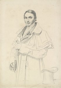 Dreiviertel-Porträt von Jean-Francois-Antoine Forest von Jean Auguste Dominique Ingres