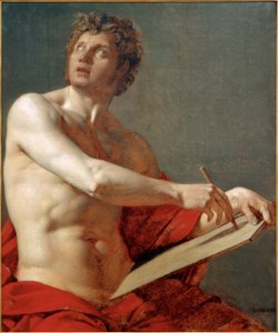 Männlicher Torso von Jean Auguste Dominique Ingres