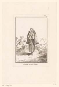 Moskauer Dienstmädchen von Jean Baptist Leprince