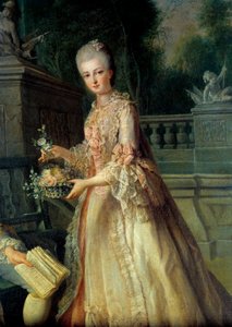 Porträt von Louise Adelaide, zukünftige Herzogin von Orleans (Detail)