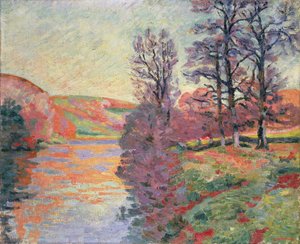 Landschaft vom Fluss Creuse, ca. 1912 von Jean Baptiste Armand Guillaumin