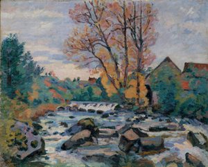 Die Bouchardon-Mühle, Crozant, ca. 1898