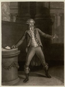Antoine-Pierre-Joseph-Marie Barnave 1761-1793 von Jean Baptiste Audebert