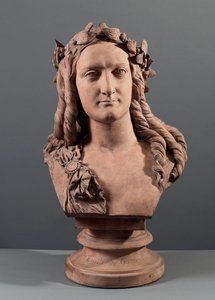 Büste von Delphine Gay (1804-55)