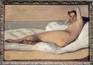 Römische Odaliske: Marietta von Jean Baptiste Camille Corot