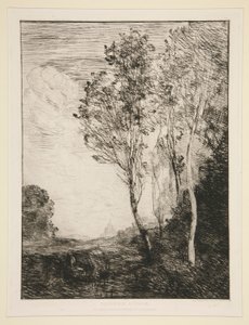 Erinnerung an von Jean Baptiste Camille Corot
