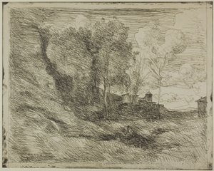 Erinnerung an Ostia von Jean Baptiste Camille Corot