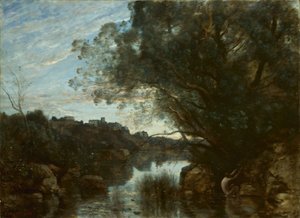 Erinnerung an die Umgebung des Sees Nemi