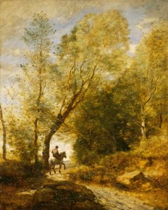 Der Wald von Coubron von Jean Baptiste Camille Corot