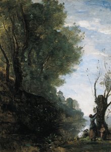 Die glückliche Insel von Jean Baptiste Camille Corot