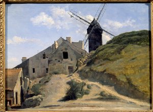 Die Mühle der Galette in Montmartre