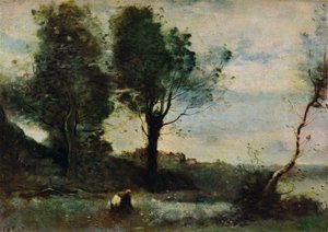 Holzsammler, ca. 1865, 1913