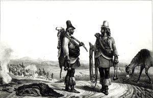 Charrua-Indianer aus 